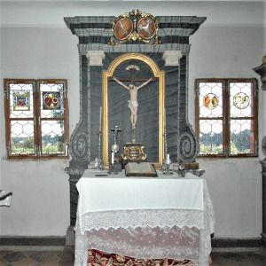 Altar der Haus&shy;kapelle im 2. Ober&shy;gescho&szlig;